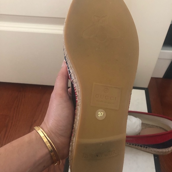 Gucci canvas Sylvie Espadrille - Picture 5 of 5